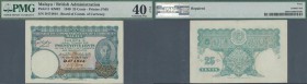 Malaya: 25 Cents 1940 P. 33 in condition: PMG graded 40 XF NET.