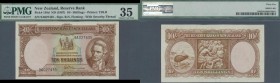 New Zealand: 10 Shillings ND(1967) P. 158d in condition: PMG graded 35 Choice VF.