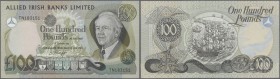 Northern Ireland: 100 Pounds 1982 P. 5, with light folds circulated, condition: VF.