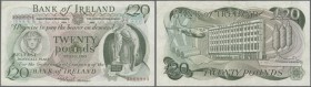 Northern Ireland: 20 Pounds 1983 P. 69, Bank of Ireland, used with folds and creases, but no holes or tears, paper still with crispness, condition: F+...