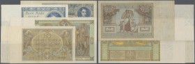 Poland: Set with 4 Banknotes comprising 10 Zlotych 1929 P.69 (VF), 50 Zlotych 1929 P.71 (XF+), 5 Zlotych 1930 P.72 (XF) and 20 Zlotych 1931 P.73 (F+) ...