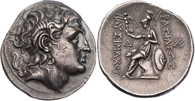 THRAKIEN, KÖNIGREICH
Lysimachos, 323-281 v. Chr. AR-Tetradrachme 288/7-282/1 v....