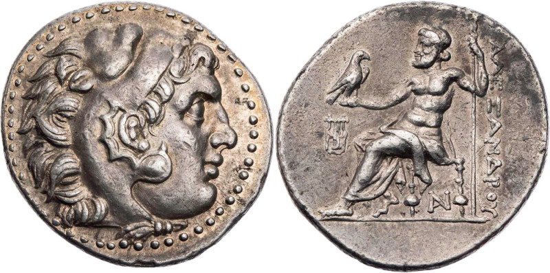 MAKEDONIEN, KÖNIGREICH
Alexander III., 336-323 v. Chr. AR-Tetradrachme 200-190 ...