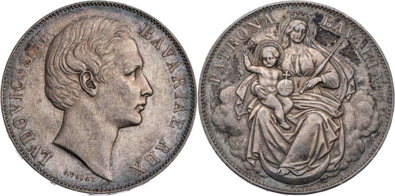 BAYERN HERZOGTUM, SEIT 1623 KURFÜRSTENTUM, SEIT 1806 KÖNIGREICH
Ludwig II., 186...