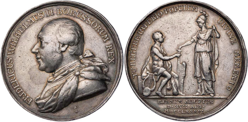 BRANDENBURG - PREUSSEN PREUSSEN, KÖNIGREICH
Friedrich Wilhelm II., 1786-1797. S...
