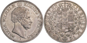 BRANDENBURG - PREUSSEN PREUSSEN, KÖNIGREICH
Friedrich Wilhelm III., 1797-1840. Taler 1831 A AKS 17; J. 62; Thun 250; Olding 182. ss