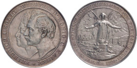 BRANDENBURG - PREUSSEN PREUSSEN, KÖNIGREICH
Wilhelm II., 1888-1918. Silbermedaille 1901 Werkstatt Oertel, Berlin Auf die 200-Jahrfeier des Königreich...