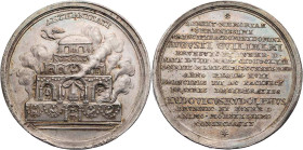 BRAUNSCHWEIG UND LÜNEBURG BRAUNSCHWEIG-WOLFENBÜTTEL, FÜRSTENTUM
August Wilhelm, 1714-1731. Silbermedaille 1731 unsigniert Auf seinen Tod, Vs.: AETERN...