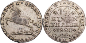 BRAUNSCHWEIG UND LÜNEBURG BRAUNSCHWEIG-WOLFENBÜTTEL, FÜRSTENTUM
Karl II., 1815-1830, unter Vormundschaft König Georgs IV. von Großbritannien, 1820-18...