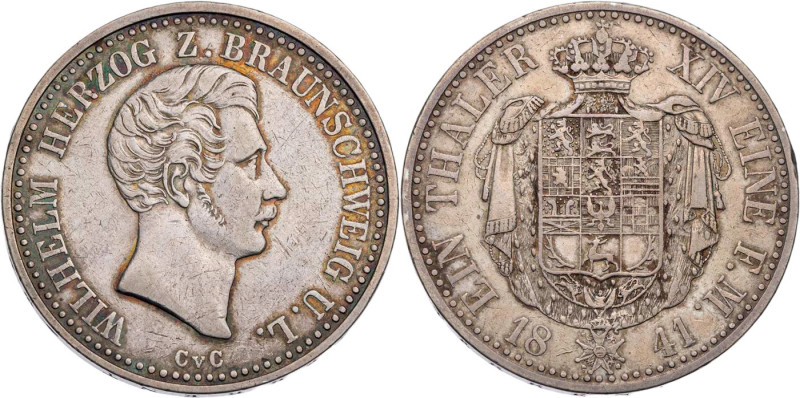 BRAUNSCHWEIG UND LÜNEBURG BRAUNSCHWEIG-WOLFENBÜTTEL, FÜRSTENTUM
Wilhelm, 1831-1...