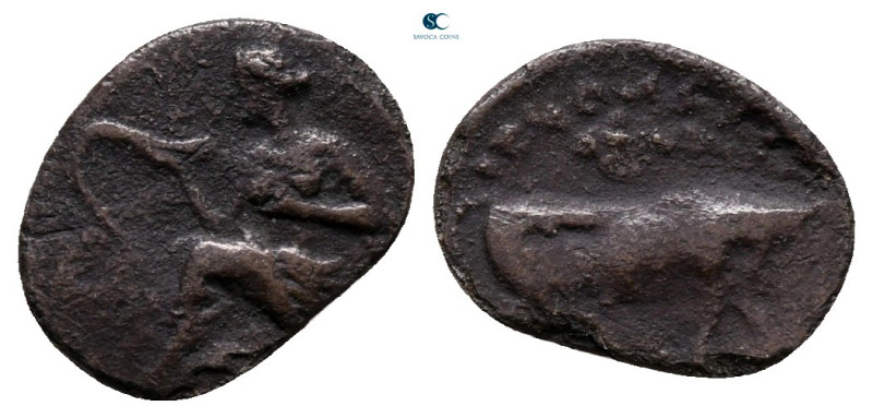 Sicily. Selinus circa 417-409 BC. 
Litra AR

12 mm, 0,51 g



nearly very...
