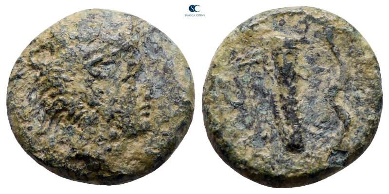 Sicily. Selinus circa 415-409 BC. 
Bronze Æ

15 mm, 3,08 g



nearly very...