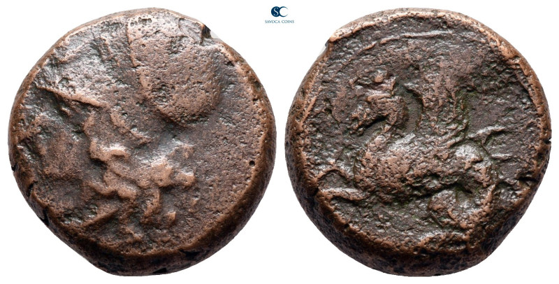 Sicily. Syracuse. Time of Dionysios I 405-367 BC. 
Litra Æ

18 mm, 6,09 g

...