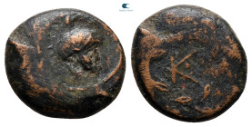Sicily. The Kampanoi circa 354-344 BC. Bronze Æ