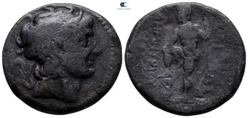 Kings of Macedon. Chalkis. Demetrios I Poliorketes 306-283 BC. 
Tetradrachm AR...
