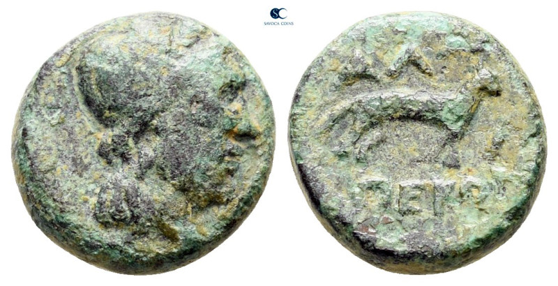 Thrace. Alopeconnesus circa 300-200 BC. 
Bronze Æ

12 mm, 1,70 g



very ...