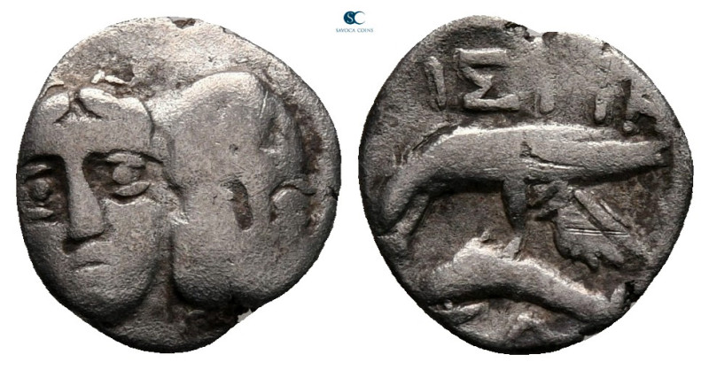 Moesia. Istrus circa 400-300 BC. 
Obol AR

11 mm, 0,88 g



nearly very f...