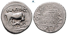 Illyria. Dyrrhachion circa 229-100 BC. Drachm AR