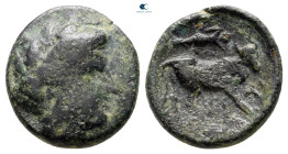 Euboea. Histiaia circa 338-304 BC. Bronze Æ