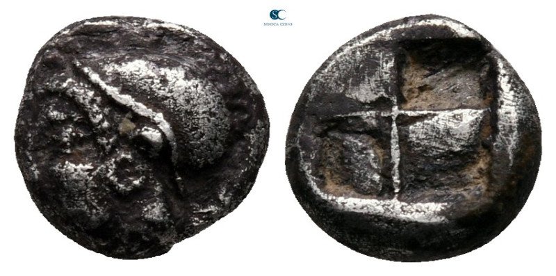 Ionia. Phokaia circa 521-478 BC. 
Diobol AR

9 mm, 1,24 g



very fine