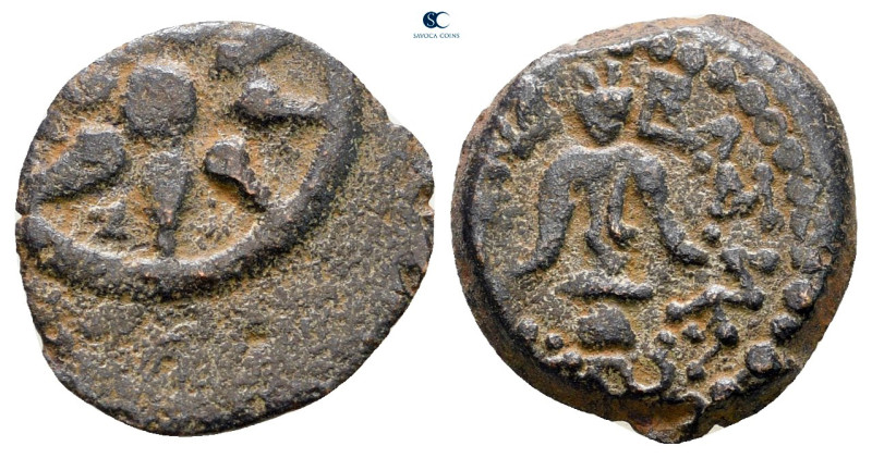 Judaea. Jerusalem. Hasmoneans. Alexander Jannaios (Yehonatan) 103-76 BC. 
Pruta...