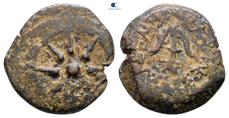 Judaea. Jerusalem. Hasmoneans. Alexander Jannaios (Yehonatan) 103-76 BC. 
Pruta...