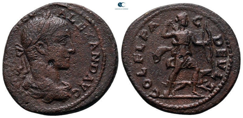 Thrace. Deultum. Severus Alexander AD 222-235. 
Bronze Æ

26 mm, 6,54 g


...