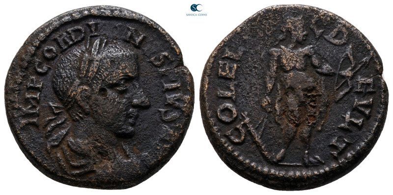 Thrace. Deultum. Gordian III AD 238-244. 
Bronze Æ

22 mm, 7,16 g



very...