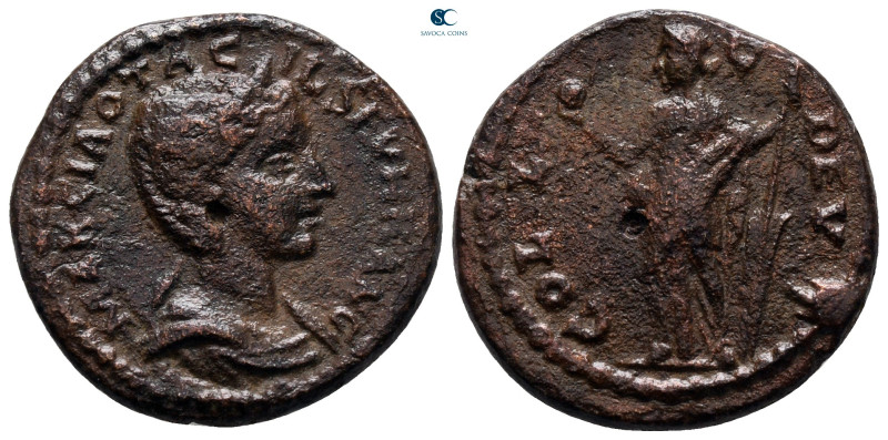 Thrace. Deultum. Otacilia Severa AD 244-249. 
Bronze Æ

23 mm, 6,08 g



...