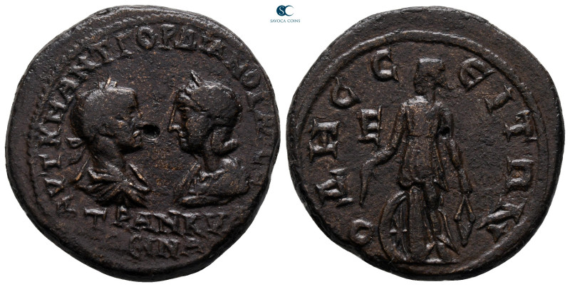 Thrace. Odessos. Gordian III with Tranquillina AD 238-244. 
Bronze Æ

28 mm, ...