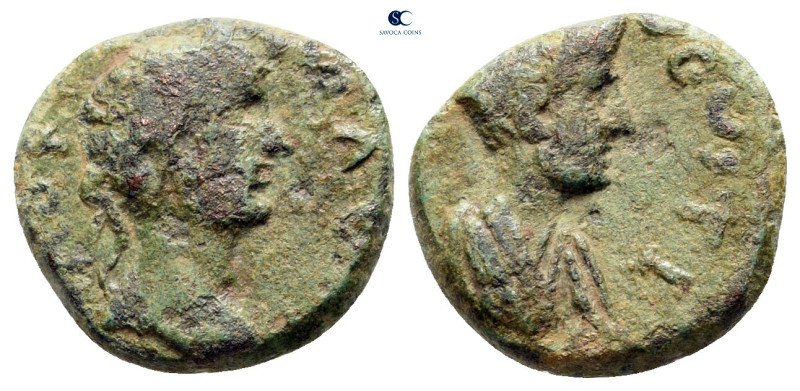 Mysia. Lampsakos. Hadrian with Sabina AD 117-138. 
Bronze Æ

14 mm, 1,82 g
...