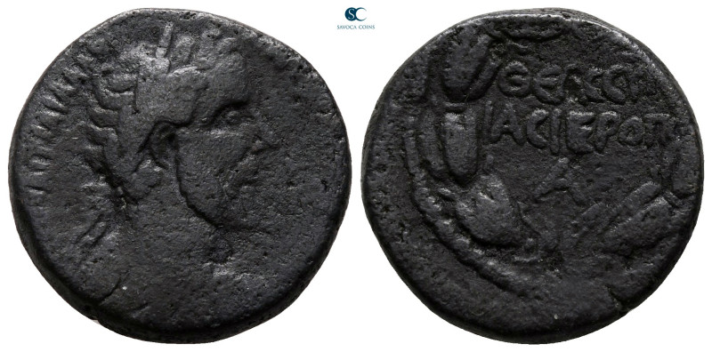 Cyrrhestica. Bambyce - Hieropolis. Antoninus Pius AD 138-161. 
Bronze Æ

21 m...