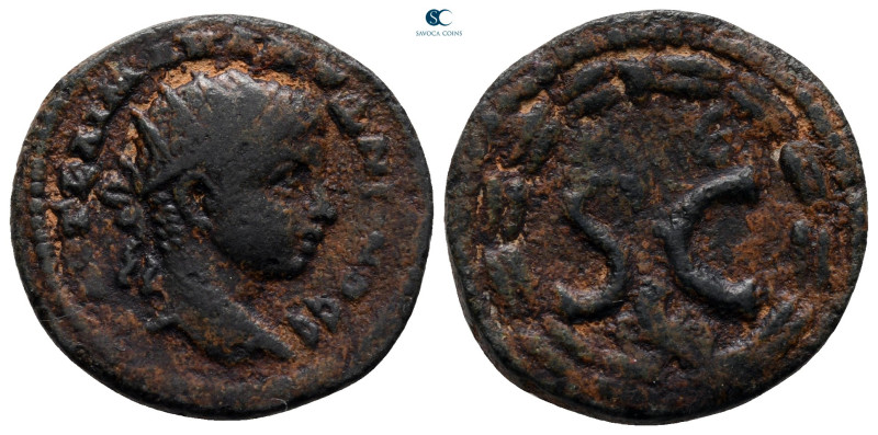 Seleucis and Pieria. Antioch. Elagabal AD 218-222. 
Bronze Æ

22 mm, 5,00 g
...