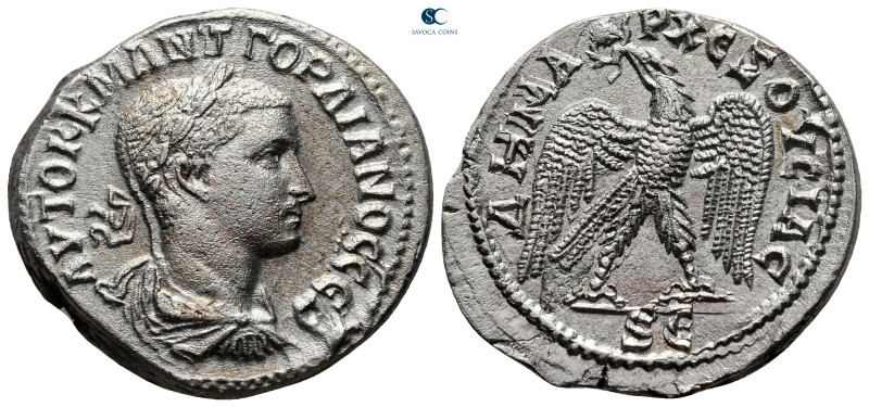 Seleucis and Pieria. Antioch. Gordian III AD 238-244. 
Billon-Tetradrachm

27...