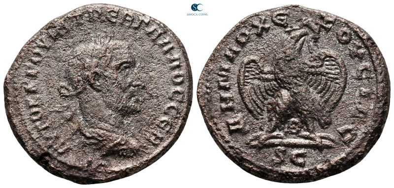 Seleucis and Pieria. Antioch. Trebonianus Gallus AD 251-253. 
Billon-Tetradrach...