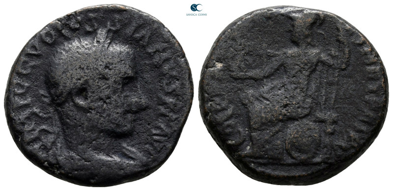 Judaea. Caesarea Maritima. Volusian AD 251-253. 
Bronze Æ

23 mm, 10,78 g

...