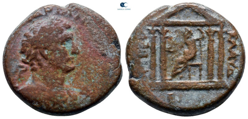 Judaea. Tiberias. Hadrian AD 117-138. 
Bronze Æ

23 mm, 10,20 g



nearly...