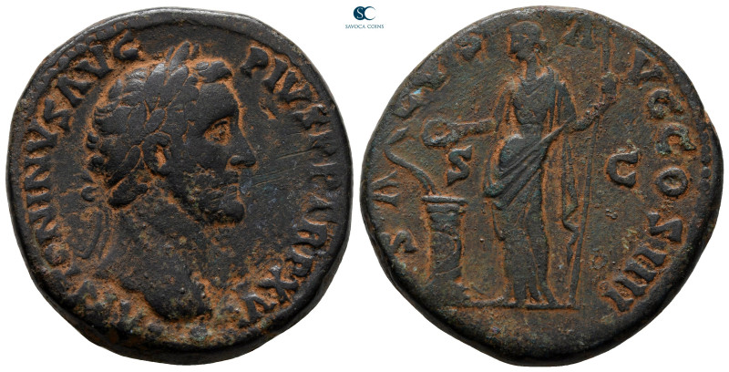 Antoninus Pius AD 138-161. Rome
Sestertius Æ

33 mm, 32,52 g



nearly ve...