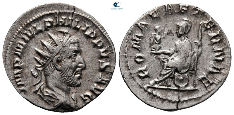 Philip I Arab AD 244-249. Rome
Antoninianus AR

22 mm, 3,49 g



very fin...