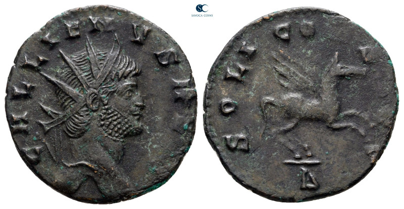 Gallienus AD 253-268. Rome
Billon Antoninianus

20 mm, 2,75 g



very fin...