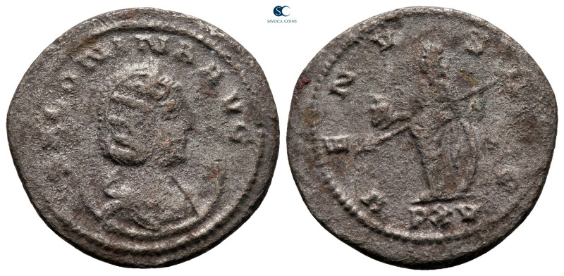 Salonina AD 254-268. Antioch
Billon Antoninianus

22 mm, 3,54 g



nearly...