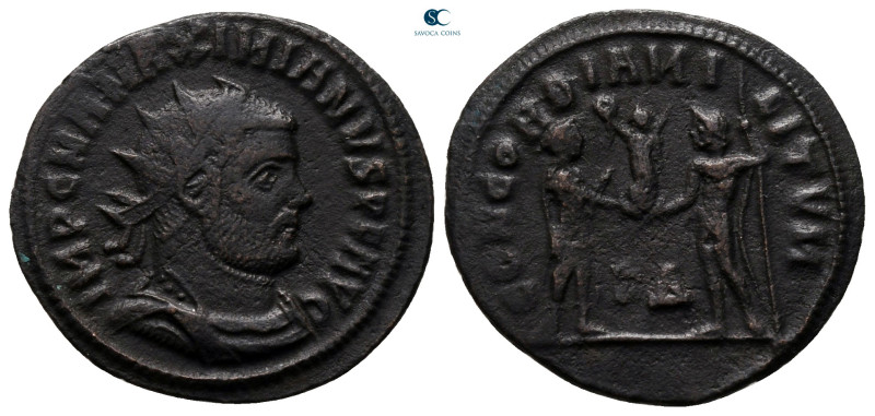 Maximianus Herculius AD 286-305. Cyzicus
Radiatus Æ

22 mm, 2,88 g



ver...