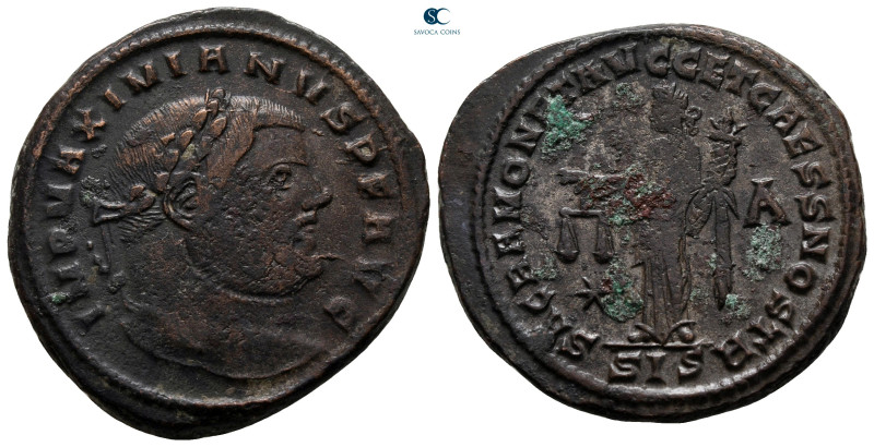 Maximianus Herculius AD 286-305. Siscia
Follis Æ

29 mm, 11,06 g



very ...