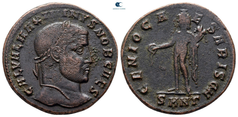 Galerius Maximianus, as Caesar AD 293-305. Nicomedia
Follis Æ

26 mm, 7,23 g...