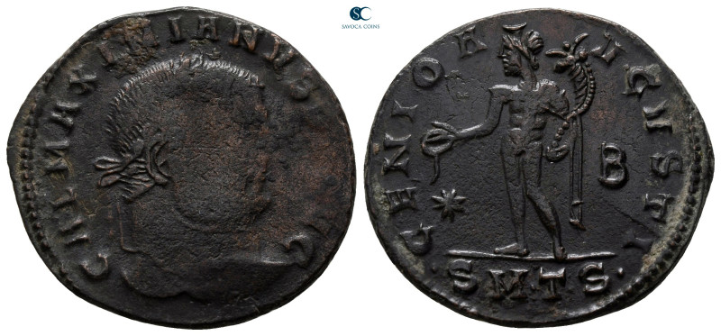 Galerius Maximianus AD 305-311. Thessaloniki
Follis Æ

26 mm, 5,90 g



v...