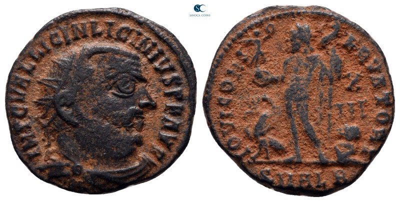 Licinius I AD 308-324. Alexandria
Follis Æ

19 mm, 2,98 g



very fine