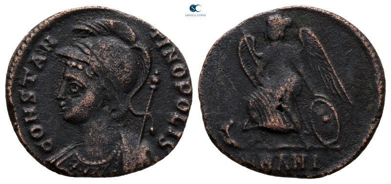 City Commemoratives AD 330-354. Antioch
Follis Æ

17 mm, 1,67 g



very f...