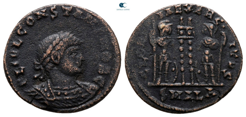 Constans, as Caesar AD 333-337. Alexandria
Follis Æ

18 mm, 2,19 g



nea...