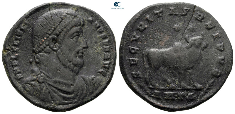 Julian II Apostate AD 360-363. Antioch
Double Maiorina Æ

29 mm, 8,75 g


...