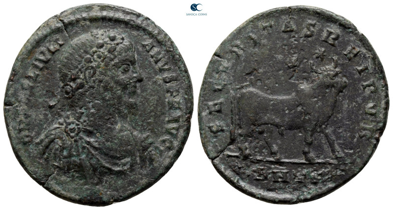 Julian II Apostate AD 360-363. Antioch
Double Maiorina Æ

29 mm, 8,04 g


...